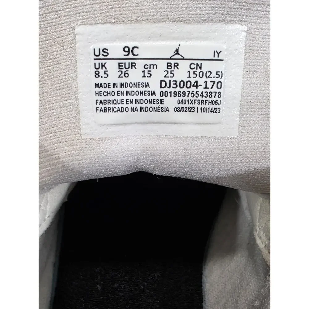 Nike Air Jordan 13 Retro Blue Grey Leather Suede Toddler Shoes Size 9C